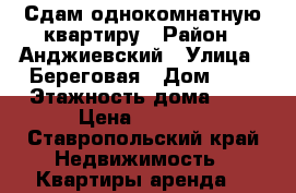 Сдам однокомнатную квартиру › Район ­ Анджиевский › Улица ­ Береговая › Дом ­ 1 › Этажность дома ­ 5 › Цена ­ 8 000 - Ставропольский край Недвижимость » Квартиры аренда   